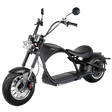 E-Chopper Aero in schwarz mit Straßenzulassung 45 km/h